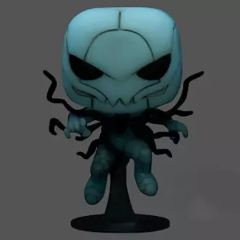 Фигурка Funko POP Marvel: Venom Poison Spider-Man [Glows In The Dark] Bobble-Head ONLY CHASE! Exclusive (966)