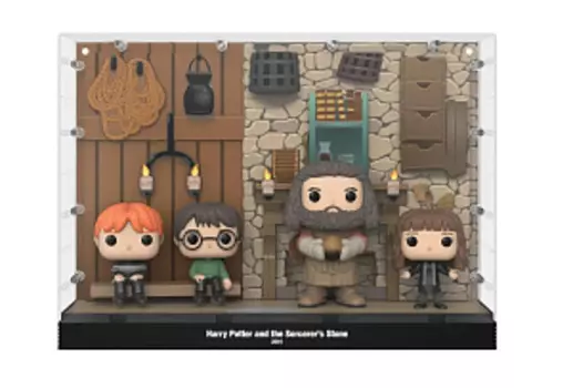 Фигурка Funko POP Moment: Harry Potter Hagrid’s Hut – Ron / Harry / Hagrid / Hermione (04) (70254)