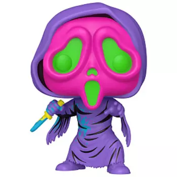 Фигурка Funko POP Movies: Ghost Face – Ghost Face (BLKLT) Exclusive (1607) (84) (9,5 см)