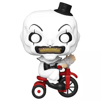 Фигурка Funko POP Movies: Terrifier – Art the Clown With Bike (1591) (80706) (9,5 см)