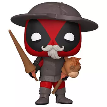 Фигурка Funko POP Plus Marvel: Deadpool – Limited Class Deadpool as Don Quixote Bobble-Head (1492) (83985) (9,5 см)