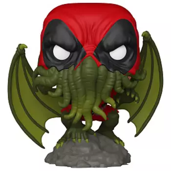 Фигурка Funko POP Plus Marvel: Deadpool - Limited Class Deadpool as Cthulhu Bobble-Head (1491) (83984) (9,5 см)