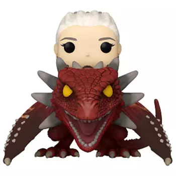 Фигурка Funko POP Rides: Highschool of the Dead S3 – Rhaenys Targaryen with Meleys Deluxe (124) (79719) (9,5 см)