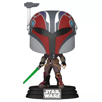 Фигурка Funko POP Star Wars: Ahsoka S3 – Sabine Wren Bobble-Head (750) (83761) (9,5 см)