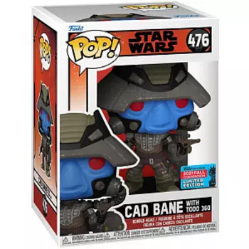 Фигурка Funko POP Star Wars – Bad Batch Cad Bane with Todo 360 NYCC21 (Exc) (55912)