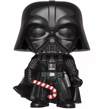 Фигурка Funko POP Star Wars: Holiday – Darth Vader With Candy Cane Bobble-Head (279) (33884) (9,5 см)