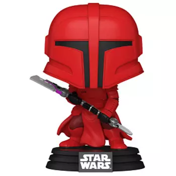 Фигурка Funko POP Star Wars: Mandalorian S10 – Praetorian Guard Exclusive Bobble-Head (715) (78340) (9,5 см)