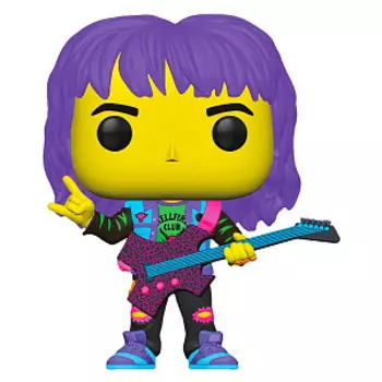 Фигурка Funko POP TV: Stranger Things S4 – Eddie With Guitar (BLKLT) Exclusive (1250) (81548) (9,5 см)