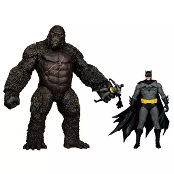 Фигурка McFarlane Toys: DC Multiverse – Batman vs. Kong (JLA Godzilla Kong) (2 шт) (138627)