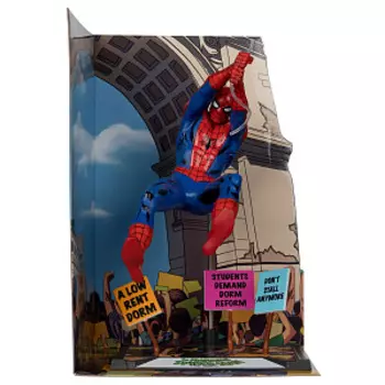 Фигурка McFarlane Toys: Marvel – Spider-Man & Scene Gold Label (The Amazing Spider-Man #68) (147612) (15 см)