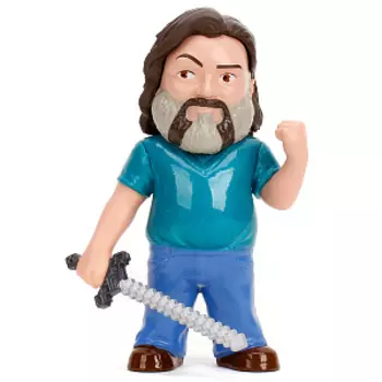 Фигурка Metalfigs: Minecraft Movie – Steve 2.5" (6,35 см)