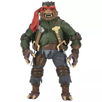 Фигурка NECA Universal Monsters / Teenage Mutant Ninja Turtles – Raphael as The Wolfman (18 см)