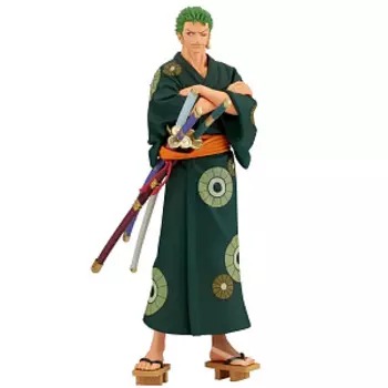 Фигурка One Piece DXF: The Grandline Series Wanokuni – Roronoa Zoro (88988) (889888) (17 см)