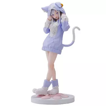 Фигурка SEGA Re:Zero Luminasta: Re:Zero Starting Life In Another World – Emilia Mofumofu (21 см)