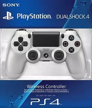 Геймпад Sony DualShock серебро v2 (CUH-ZCT2E)