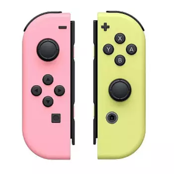 Геймпады Joy-con для Nintendo Switch (Yellow/Pink)