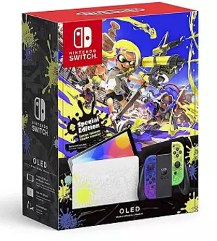 Игровая консоль Nintendo Switch OLED - Splatoon 3 Edition