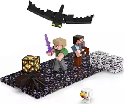 Конструктор магнитный Minecraft – Шахта (43 детали) (MC16800)