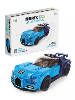 Конструктор QBRIX KIDS – Бугатти Вейрон