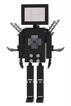 Конструктор Skibidi Toilet - Телевизионщик (167 деталей) (90654)