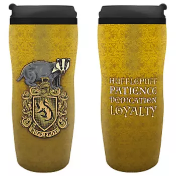 Кружка-термос Harry Potter: Hufflepuff Travel Mug (355 мл)