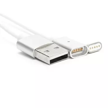 Магнитный USB кабель Smartterra QuickJack 2.0 для устройств с USB разъемом microUSB (PVC,белый)
