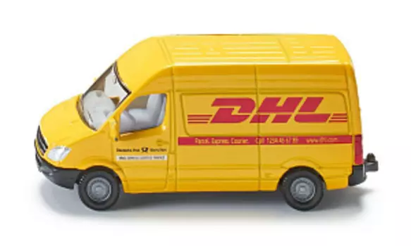 Машинка Почтовый фургон DHL игрушечная