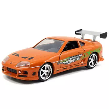 Модель машинки Fast & Furious: 1995 Toyota Supra – Orange (Масштаб 1:32) (97345)