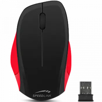 Мышь Speedlink LEDGY Mouse - wireless, black-red