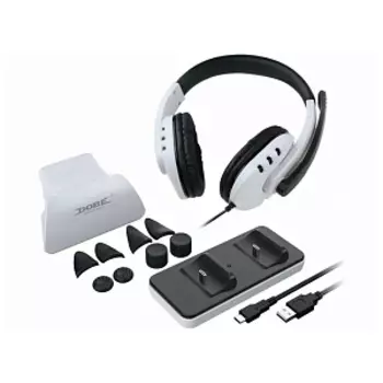 Набор аксессуаров Dobe Game Pack 12 в 1 для консоли Playstation 5 (TP5-0578)