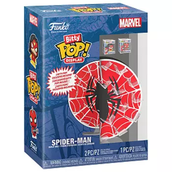 Набор Funko Bitty POP Display Marvel: Spider-Man Web +2 Bitty POP (Spider-Woman + Spider-Punk) (85512)