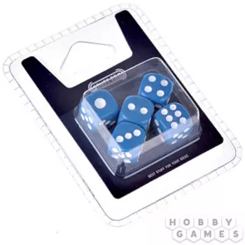 Набор кубиков Stuff-Pro (D6 12 мм 5 шт синие)