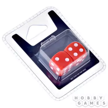 Набор кубиков Stuff-Pro (D6 16 мм 2 шт красные)