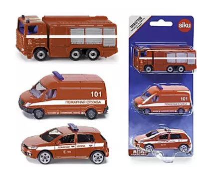 Набор машинок Пожарная служба