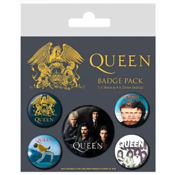 Набор значков Classic – Queen (BP80671) (5 шт.)