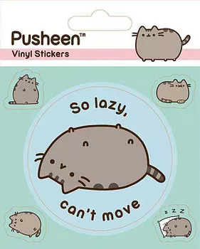 Наклейки Pyramid: Pusheen – Lazy (PS7376)