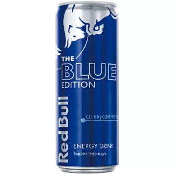 Напиток энергетический Red Bull – The Blue Edition Вкус черники (250 мл)