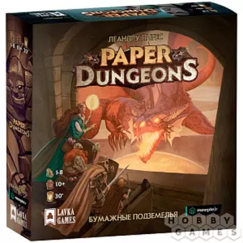 Настольная игра Бумажные подземелья (Paper Dungeons)