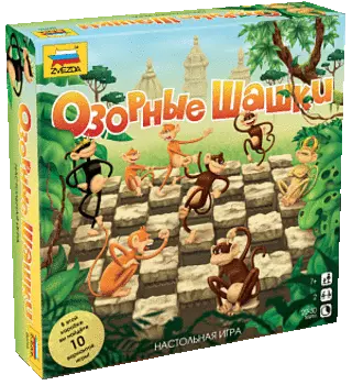 Настольная игра Озорные шашки