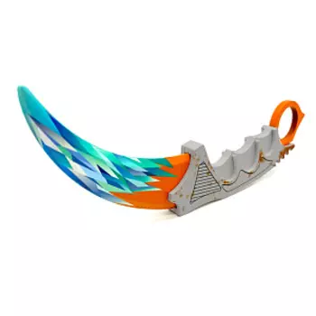 Оружие игровое нож Керамбит – Фрозен Mod.1 (деревянный)