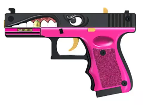 Оружие игровое пистолет – Глок Золотой зубок Mod.1 резинкострел (деревянный)