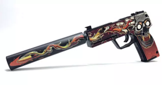 Оружие игровое / резинкострел пистолет ЮСП 2 – Убийство подтверждено (деревянный)