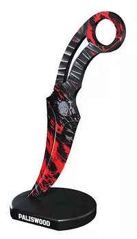 Подставка под нож Фанг (деревянная)