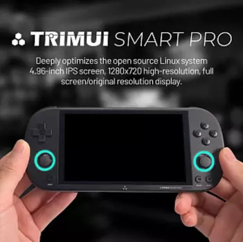 Портативная консоль Trimui SMART PRO 64 ГБ (чёрный)