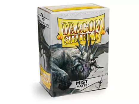 Протекторы для карт Dragon Shield (100 шт.) в цвете матовый Mist