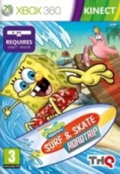 SpongeBob Squarepants: Surf&amp;Skate Roadtrip (Xbox 360) (GameReplay)