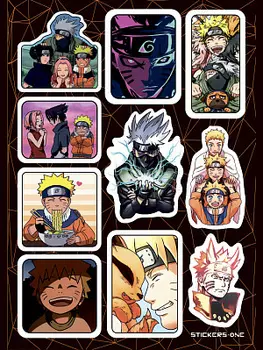 Стикерпак Naruto