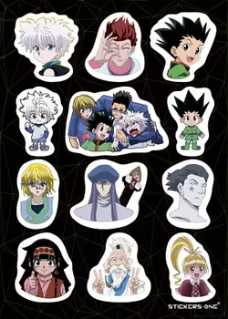 Стикерпак StickersOne: Hunter x Hunter (УФ)