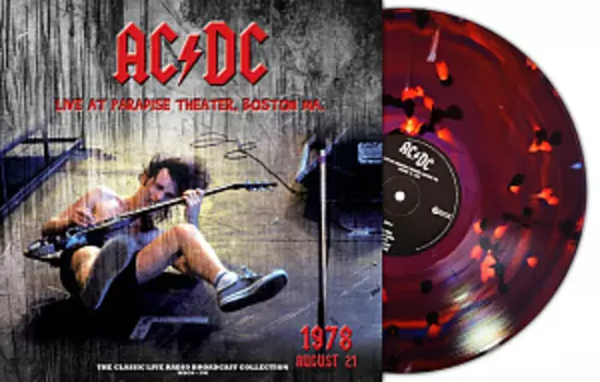 Виниловая пластинка AC/DC – Live At Paradise Theater, Boston 1978 [Lagoon Vinyl] (LP)