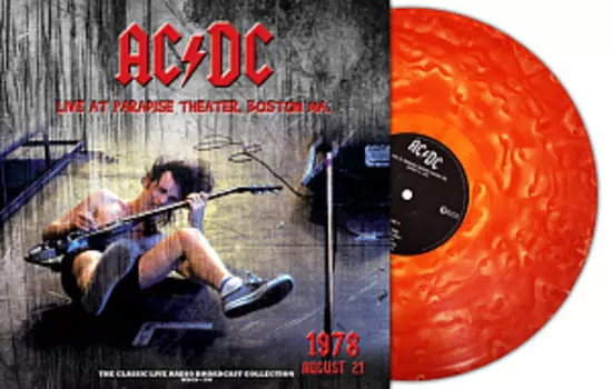 Виниловая пластинка AC/DC – Live At Paradise Theater, Boston 1978 [Red Cloudy Vinyl] (LP)